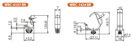 ウッドユースクランプ WBC外形
