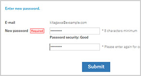5.Setting a New Password