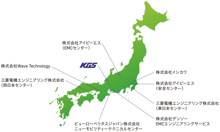 業務提携サイト地図