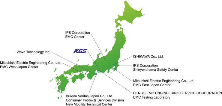 Business Partner Locations (Laboratories)